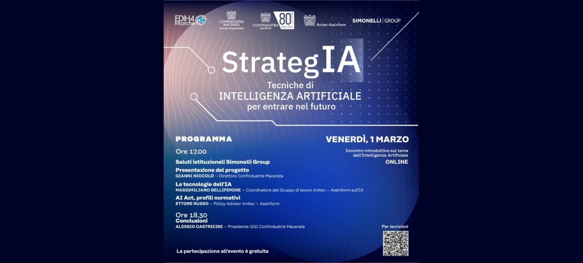 StrategIA - Primo incontro: Introduzione all&#039;Intelligenza Artificiale - 01 marzo 2024