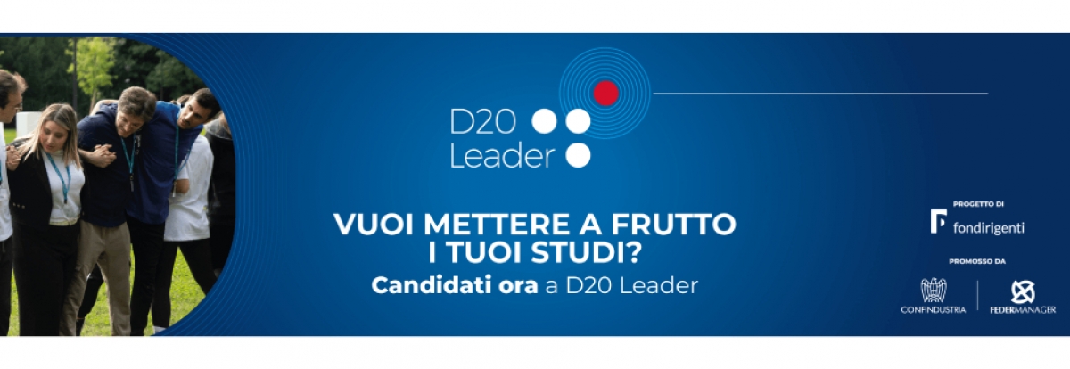 D20 Leader: Sviluppa le competenze manageriali più richieste dal mondo del lavoro