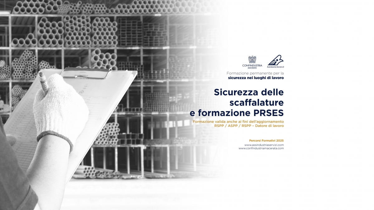 CORSO: Sicurezza delle scaffalature e formazione PRSES – 2 Luglio 2025