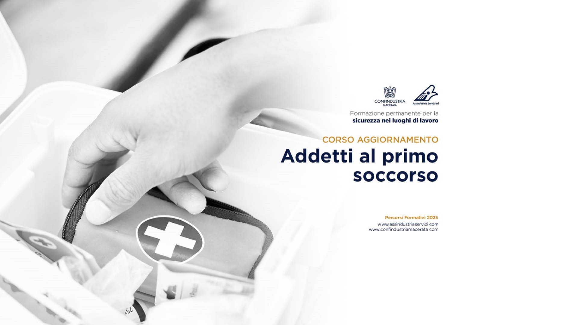 CORSO: AGGIORNAMENTO ADDETTI AL PRIMO SOCCORSO – 12 Settembre 2025