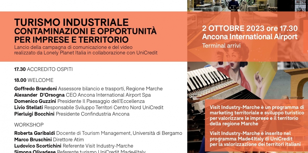 TURISMO INDUSTRIALE CONTAMINAZIONI E OPPORTUNITÀ PER IMPRESE E TERRITORIO