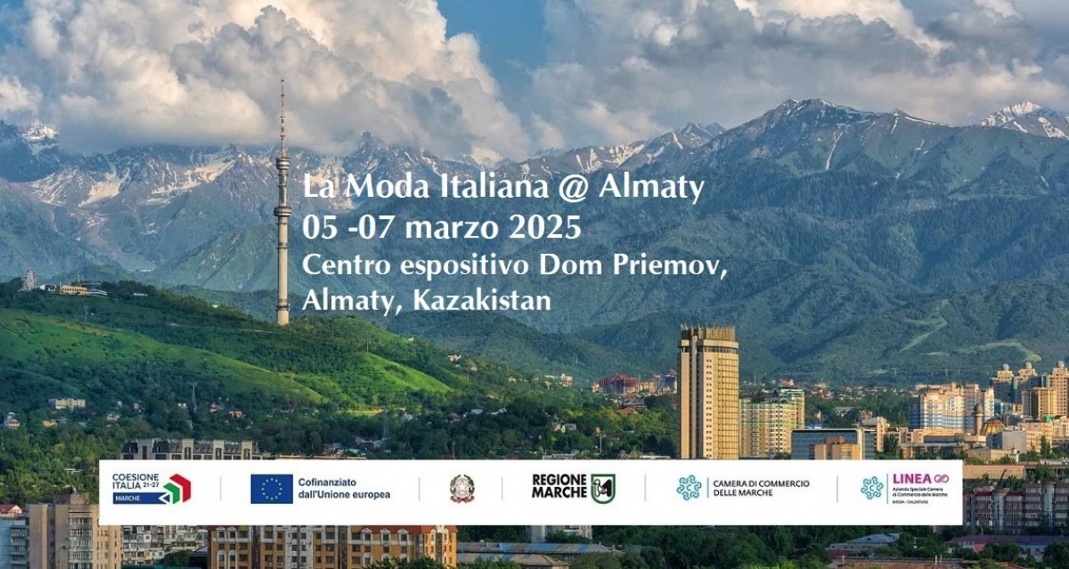 MODA | COLLETTIVA REGIONE MARCHE | FIERA ALMATY: Scadenza adesione 09 dicembre 2024