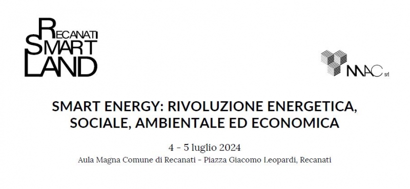 SMART ENERGY: RIVOLUZIONE ENERGETICA, SOCIALE, AMBIENTALE ED ECONOMICA