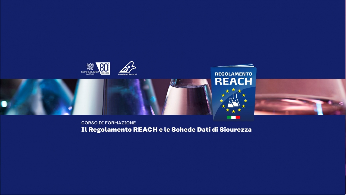 Corso di formazione - Il Regolamento REACH e le Schede Dati di Sicurezza - 25-09-2024