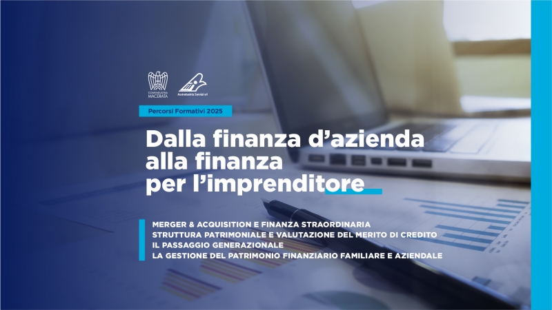 CORSO: Dalla finanza d’azienda alla finanza per l’imprenditore