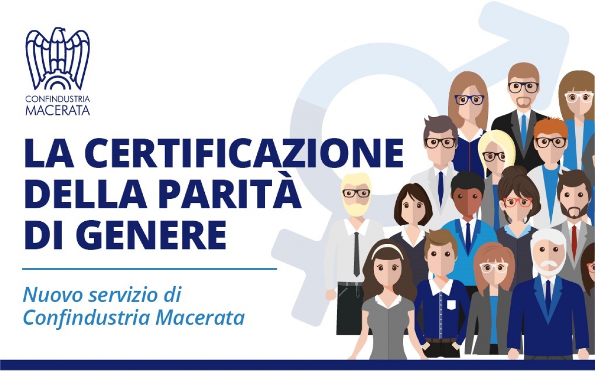 Nuovo Servizio Confindustria Macerata &quot;Certificazione Parità di Genere&quot;