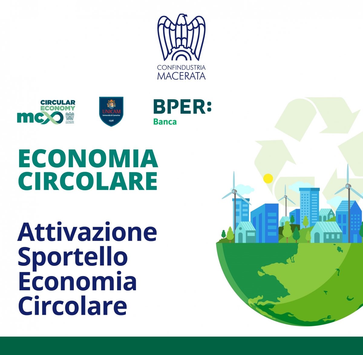 ECONOMIA CIRCOLARE: Attivazione Sportello Economia Circolare