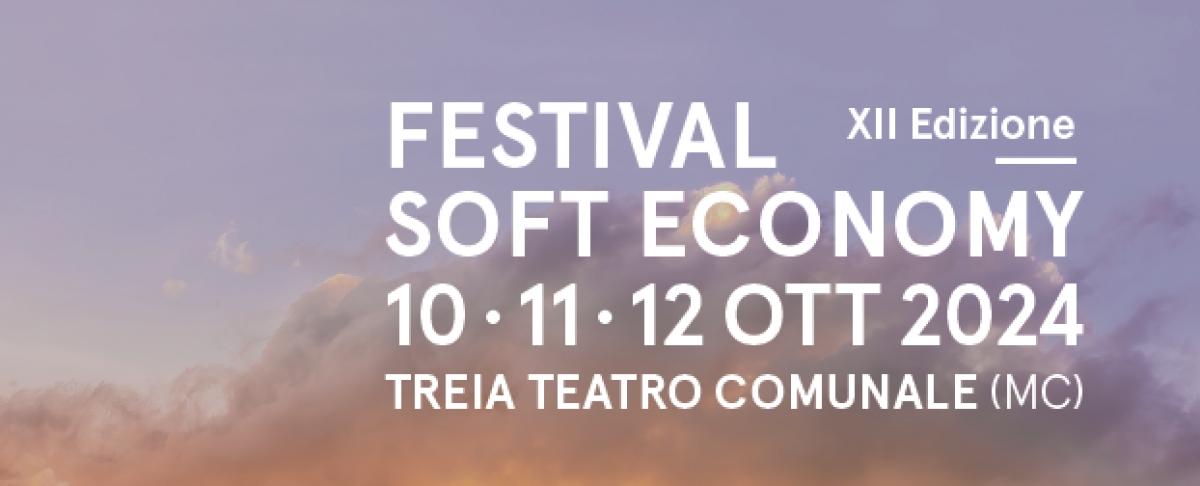 Symbola Festival Soft Economy 10 • 11 • 12 Ottobre 2024 - Treia (MC), Teatro Comunale