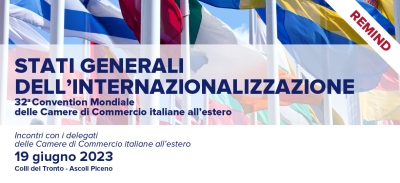 #REMIND #CONVENTION CAMERE COMMERCIO ESTERO #INCONTRI ONE-TO-ONE