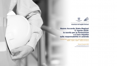 CORSO: Nuovo Accordo Stato-Regioni 17 Aprile 2025: le novità per la formazione e il loro impatto sulle responsabilità in azienda