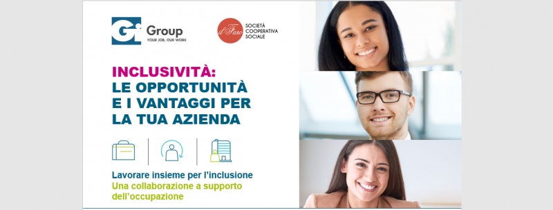 Evento in tema: Inclusività - Opportunità e vantaggi per le aziende