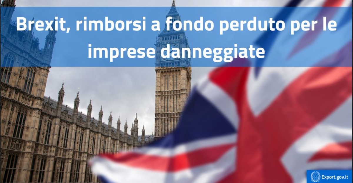 REMINDER - SOSTEGNO ALLE INIZIATIVE PER CONTRASTARE GLI IMPATTI NEGATIVI DELLA BREXIT #finanzaagevolata #internazionalità