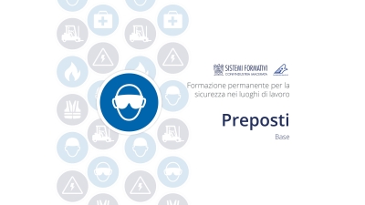 CORSO DI FORMAZIONE PARTICOLARE AGGIUNTIVA PER PREPOSTI – E-LEARNING + AULA